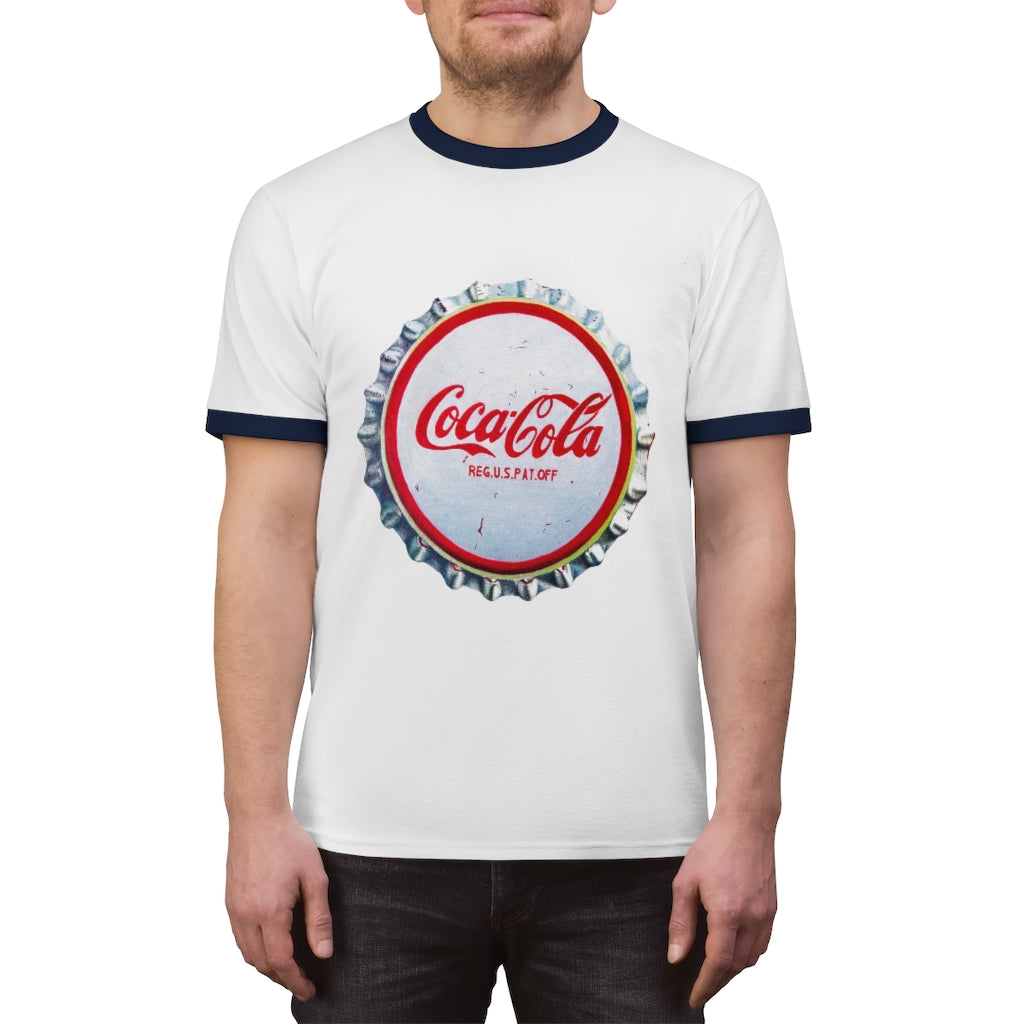Coca-Cola Unisex Ringer T-Shirt
