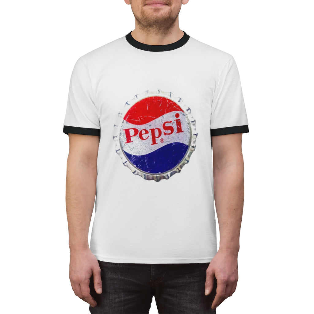 Pepsi-Cola Unisex Ringer T-Shirt