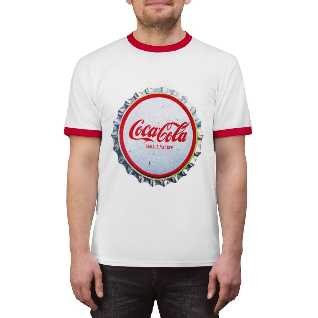 Coca-Cola Unisex Ringer T-Shirt