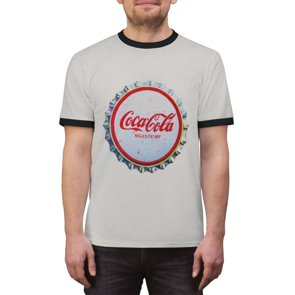 Coca-Cola Unisex Ringer T-Shirt