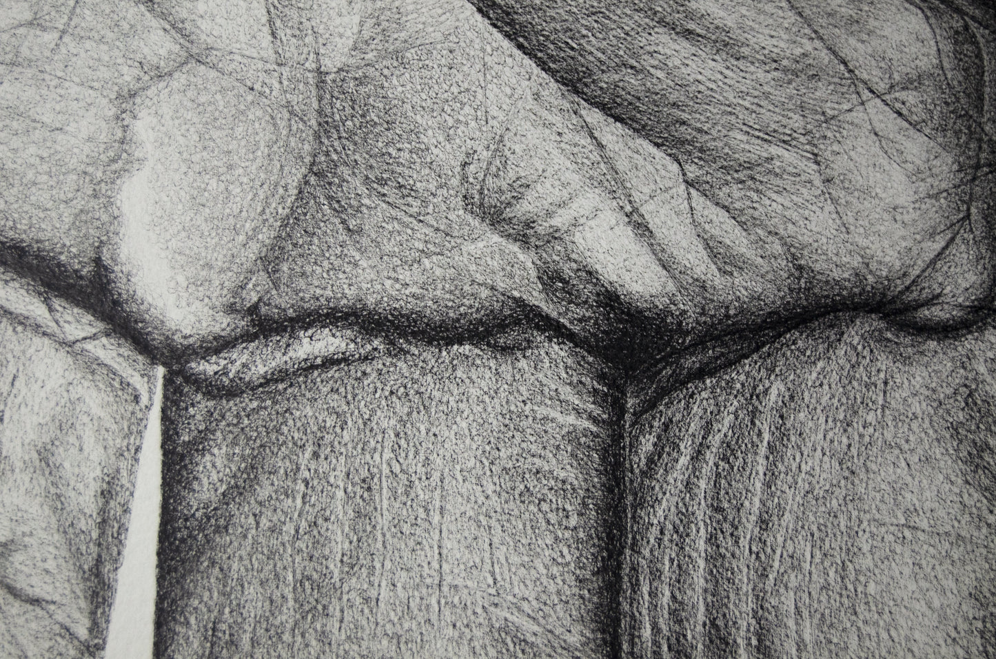 Untitled (Hand 1) 2020 pen on archival paper