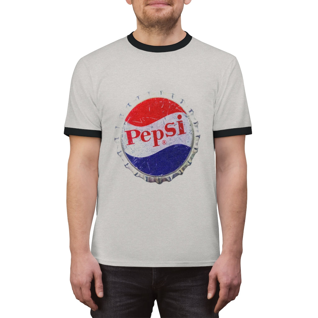 Pepsi-Cola Unisex Ringer T-Shirt