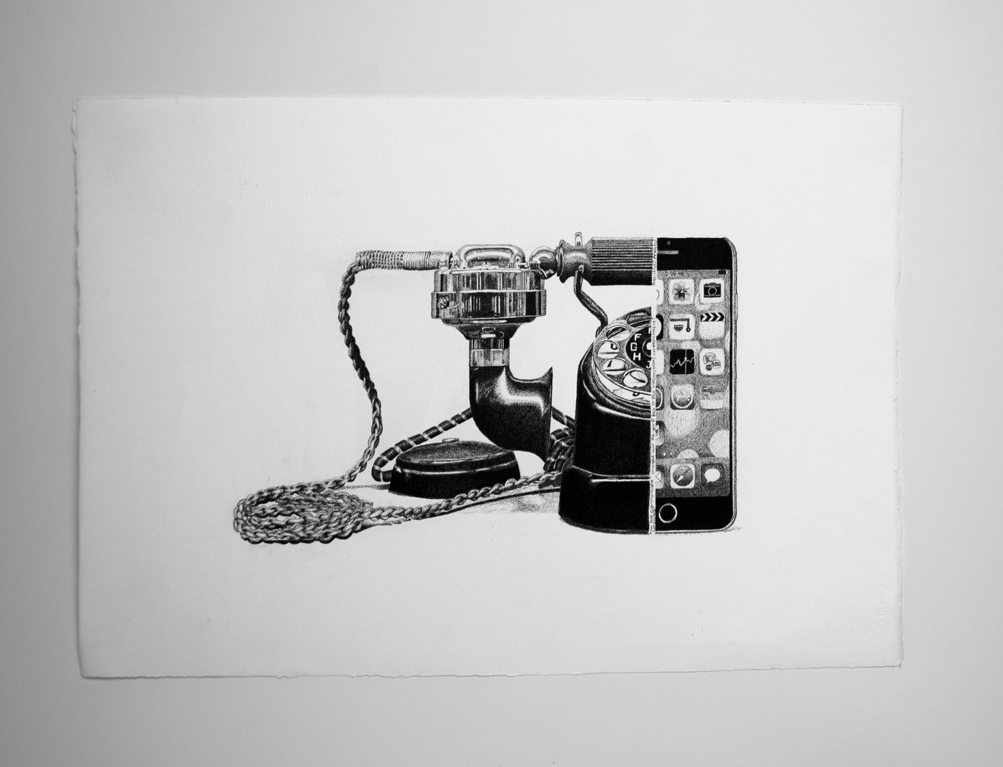Telephone - Calligraphartstudio