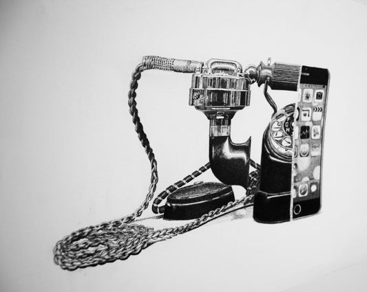 Telephone - Calligraphartstudio