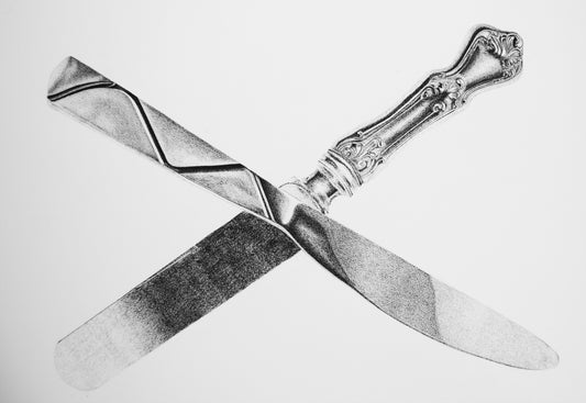 Fork & Spoon - Calligraphartstudio