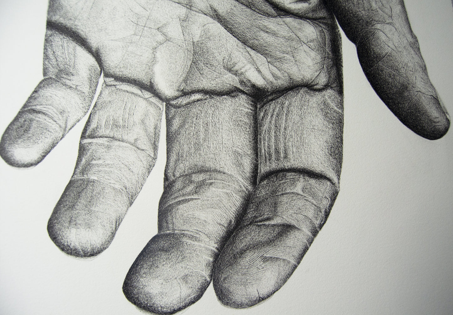 Untitled (Hand 1) 2020 pen on archival paper