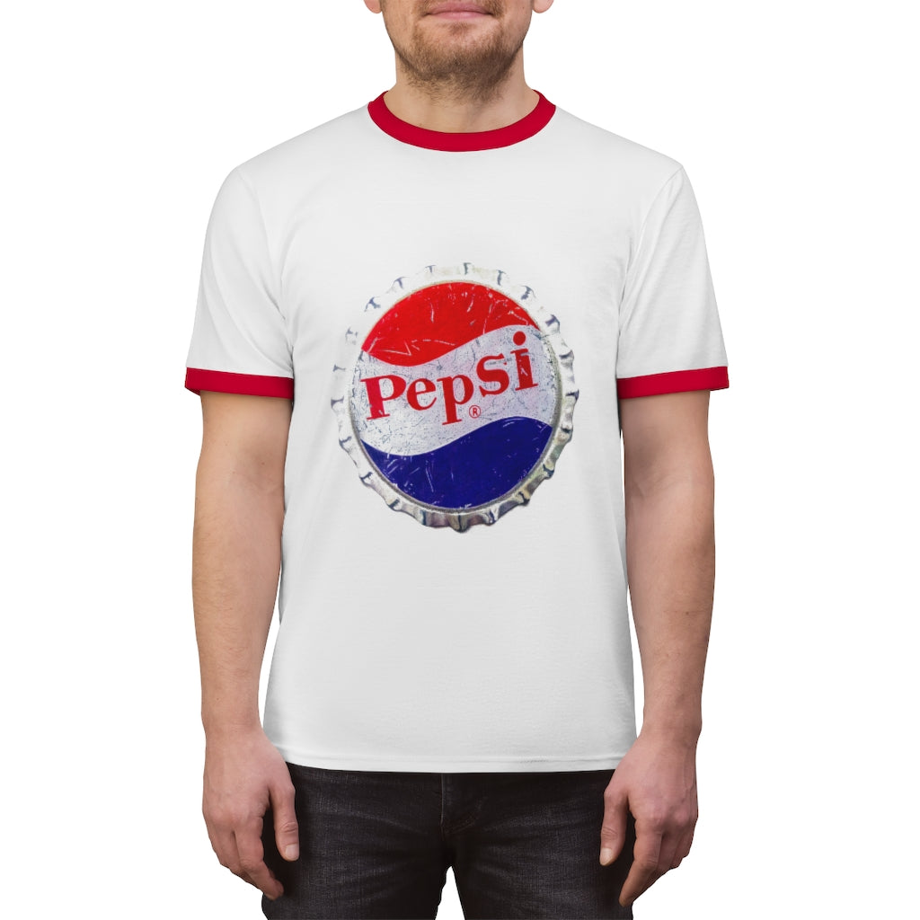 Pepsi-Cola Unisex Ringer T-Shirt